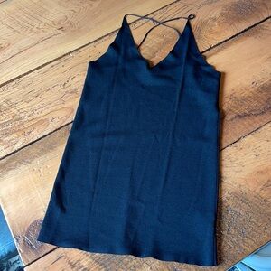 Guc worn once large heavier material black top